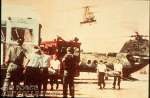 WOUNDED BACK TO DA NANG - APRIL 1969